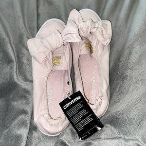 Converse slip ons/slides